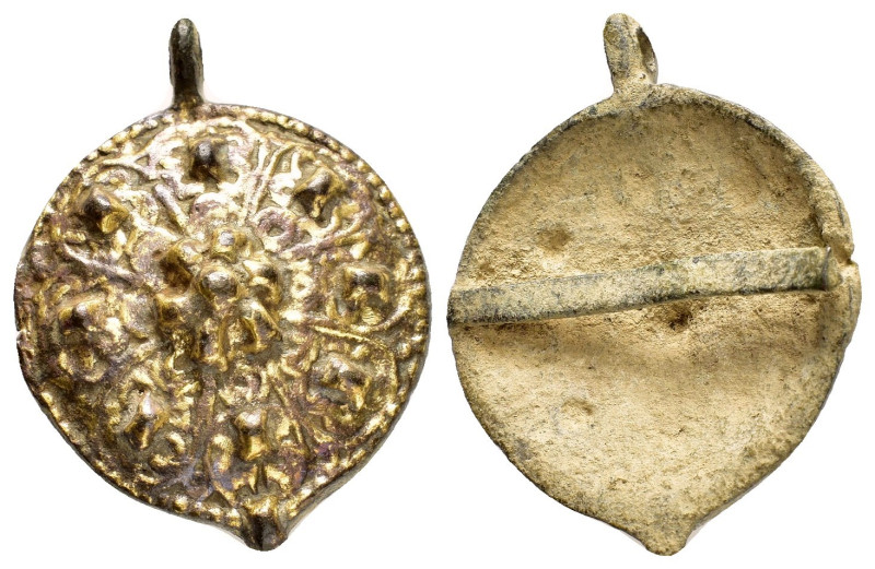 ANCIENT BYZANTINE BRONZE AMULET.(11th-15th).Ae.

Condition : Good very fine.

We...
