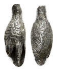 ANCIENT ROMAN SILVER EAGLE FIGURINE (1st- 3rd century).Ar.

Condition : Good very fine.

Weight : 1.82 gr
Diameter : 19 mm