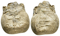 ANCIENT BYZINTINE LOAD.(1st-2nd century).Ae.

Condition : Good very fine.

Weight : 45.78 gr
Diameter : 48 mm