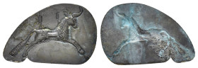 GREEK BRONZE PENDANT.(3th-1th century BC).Ae.

Condition : Good very fine.

Weight : 6.62 gr
Diameter : 47 mm