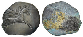 GREEK BRONZE PENDANT.(3th-1th century BC).Ae.

Condition : Good very fine.

Weight : 6.43 gr
Diameter : 40 mm