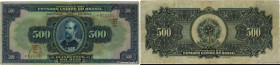 Country : BRAZIL 
Face Value : 500 Mil Reis 
Date : (1931) 
Period/Province/Bank : Thesouro Nacional 
Catalogue reference : P.92c 
Alphabet - signatur...