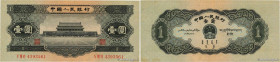 Country : CHINA 
Face Value : 1 Yuan 
Date : 1956 
Period/Province/Bank : Peoples Bank of China 
Catalogue reference : P.871 
Alphabet - signatures - ...