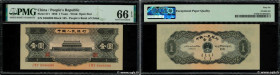 Country : CHINA 
Face Value : 1 Yuan 
Date : 1956 
Period/Province/Bank : Peoples Bank of China 
Catalogue reference : P.871 
Alphabet - signatures - ...
