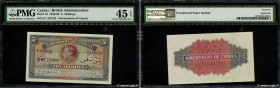 Country : CYPRUS 
Face Value : 5 Shillings 
Date : 06 octobre 1947 
Period/Province/Bank : Government of Cyprus 
Catalogue reference : P.22 
Alphabet ...