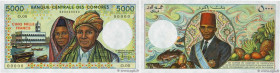 Country : COMOROS 
Face Value : 5000 Francs Épreuve 
Date : (1986) 
Period/Province/Bank : Banque Centrale des Comores 
Catalogue reference : P.12s 
A...