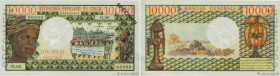 Country : CONGO 
Face Value : 10000 Francs Spécimen 
Date : (1971) 
Period/Province/Bank : Banque Centrale 
Department : République Populaire du Congo...