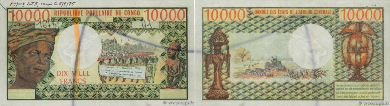 Country : CONGO 
Face Value : 10000 Francs Épreuve 
Date : (1978) 
Period/Provin...