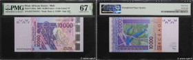 Country : WEST AFRICAN STATES 
Face Value : 10000 Francs 
Date : 2003 
Period/Province/Bank : B.C.E.A.O. 
Department : Mali 
Catalogue reference : P.4...