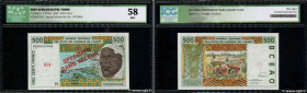 Country : WEST AFRICAN STATES 
Face Value : 500 Francs Spécimen 
Date : 1992 
Period/Province/Bank : B.C.E.A.O. 
Department : Niger 
Catalogue referen...