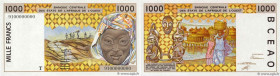 Country : WEST AFRICAN STATES 
Face Value : 1000 Francs Épreuve 
Date : 1991 
Period/Province/Bank : B.C.E.A.O. 
Department : Togo 
Catalogue referenc...