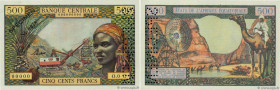 Country : EQUATORIAL AFRICAN STATES (FRENCH) 
Face Value : 500 Francs Spécimen 
Date : (1963) 
Period/Province/Bank : B.C.E.A.E. 
Department : Congo 
...