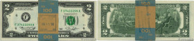 Country : UNITED STATES OF AMERICA 
Face Value : 2 Dollars Liasse 
Date : 1976 
Period/Province/Bank : Federal Reserve Note 
Department : Georgie / Ne...