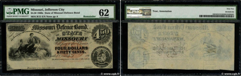 Country : UNITED STATES OF AMERICA 
Face Value : 4 Dollars 50 cents Non émis 
Da...