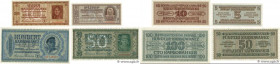 Country : UKRAINE 
Face Value : 5 à 100 Karbowanez 
Date : 10 mars 1942 
Period/Province/Bank : Ukrainian Central Bank 
Catalogue reference : P.51...5...