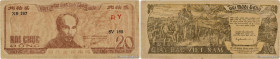 Country : VIETNAM 
Face Value : 20 Dong 
Date : (1952) 
Period/Province/Bank : Giay Bac Viet Nam 
Catalogue reference : P.41a 
Alphabet - signatures -...