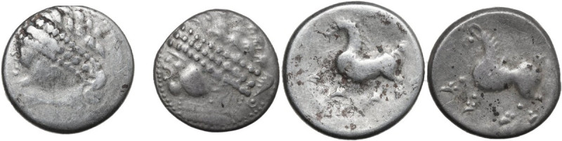 Celtic World. Celtic, Eastern Europe. The Taurisci. Lot of two (2) AR Tetradrach...