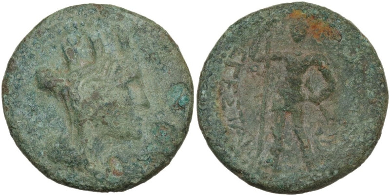 Sicily. Segesta. Roman protectorate. AE 22 mm, c. 210-mid 1st century BC. Obv. T...