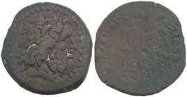 Africa. Egypt, Ptolemaic Kingdom. AE 17 mm. Uncertain date. Obv. Laureate and horned head of Zeus-Ammon right. Rev. Eagle standing left on thunderbolt...