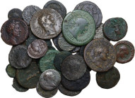 Miscellanea. Multiple lot of forty-seven (47) bronze and silver coins.