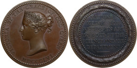 Great Britain. Queen Victoria. AE National Medal for Success in Art awarded by The Science and Art Department, awarded for James Alfred Swan in 1892. ...