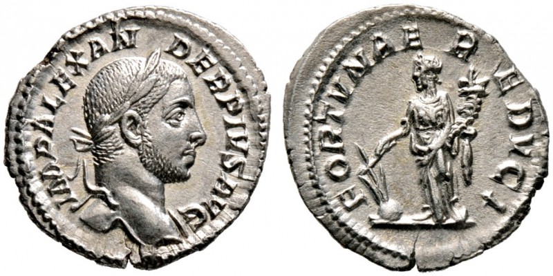 Kaiserzeit. Severus Alexander 222-235. Denar 231 -Rom-. IMP ALEXANDER PIVS AVG. ...