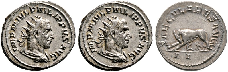 Kaiserzeit. Philippus I. Arabs 244-249. Antoninian 248 -Rom-. IMP PHILIPPVS AVG....
