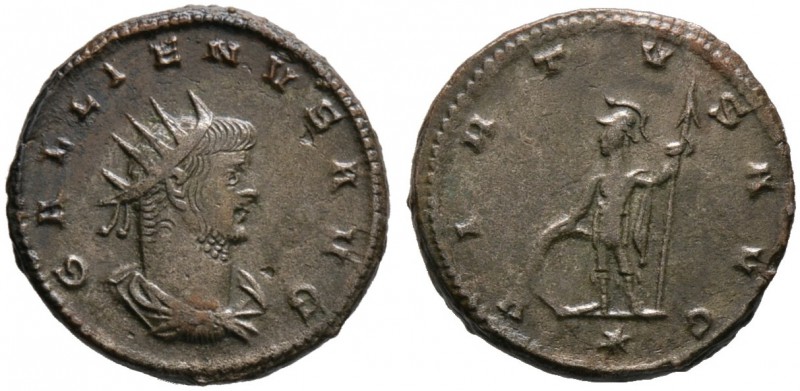 Kaiserzeit. Gallienus 253-268. Antoninian 263/264 -Antiochia-. GALLIENVS AVG. Dr...