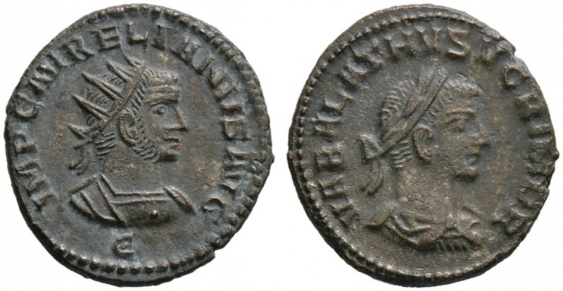 Kaiserzeit. Aurelianus 270-275. Antoninian (gemeinsam mit Vabalathus) 270/272 -A...