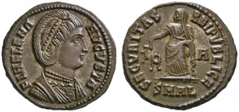Kaiserzeit. Helena †328, Mutter des Constantinus. Folles 329/30 -Alexandria-. FL...