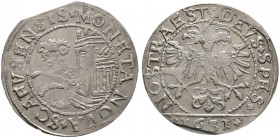 Schweiz-Schaffhausen. Dicken 1631. Wiel. 602 var., DT 1378c, HMZ 2-765l. 
Zainende, Stempelfehler auf dem Revers, vorzüglich-prägefrisch mit leichtem ...