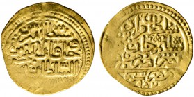 Türkei. Murad III. AH 982-1003/ AD 1574-1595. Altin AH 982 -Misr-. Pere 274, Damali 12-MS-A2. 3,46 g leichte Prägeschwächen, gutes sehr schön