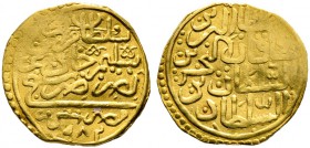 Türkei. Murad III. AH 982-1003/ AD 1574-1595. Altin AH 982 -Misr-. Pere 274. 3,14 g leicht gewellt, sehr schön