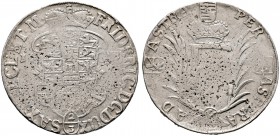SACHSEN-GOTHA-ALTENBURG. Friedrich I. und seine Brüder 1675-1680. Gulden zu 2/3 Taler 1678 -Gotha-. Ähnlich wie vorher, jedoch variierende Wappendarst...