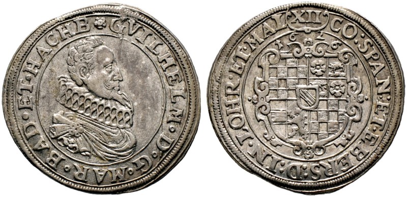 Baden-Baden. Wilhelm 1622-1677. 12 Kreuzer 1626. Ähnlich wie vorher. Wiel. 269. ...