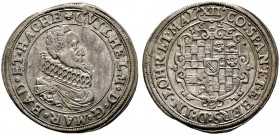 Baden-Baden. Wilhelm 1622-1677. 12 Kreuzer 1626. Ähnlich wie vorher. Wiel. 269. 
überdurchschnittliche Erhaltung, feines Porträt, fast vorzüglich