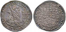 Sachsen-Albertinische Linie. Johann Georg I. 1615-1656. Taler 1623 -Dresden-. Clauss/Kahnt 156, Slg. Mers. 1027, Schnee 818, Dav. 7601. herrliche Pati...