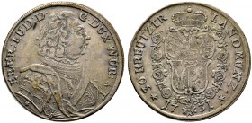 Württemberg. Eberhard Ludwig 1693-1733. 30 Kreuzer 1731. KR 61.1, Ebner 199. -Stoßprägung- sehr schön