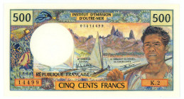 Tahiti 500 Francs 1977 (ND)