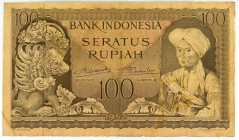 Indonesia 100 Rupiah 1952