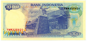Indonesia 1000 Rupiah 1992