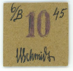 Russia - East Siberia Nikolsk-Ussurijsk 10 Kopeks 1918 (ND) Camp Money