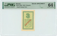 Russia - USSR 3 Koppeks 1924 Back Specimen PMG 64 EPQ Choice UNC