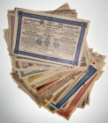 Russia Obligation Lot of 57 Pieces 1890 - 1918
