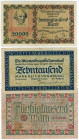 Germany - Weimar Republic Württembergische Notenbank 10000 - 20000 - 50000 Mark 1923
