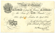 Great Britain 10 Pounds 1934