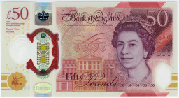 Great Britain Bank of England 2 x 50 Pounds 2021 Wth consecutive Numbers
