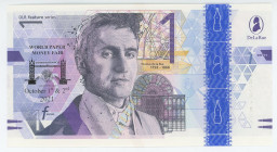 Great Britain Test Note 2021 World Paper Money Fair