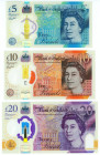 Great Britain 5 - 10 - 20 Pounds 2015 - 2020 (ND)