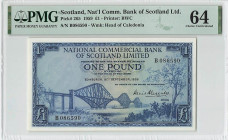 Scotland 1 Pound 1959 PMG 64